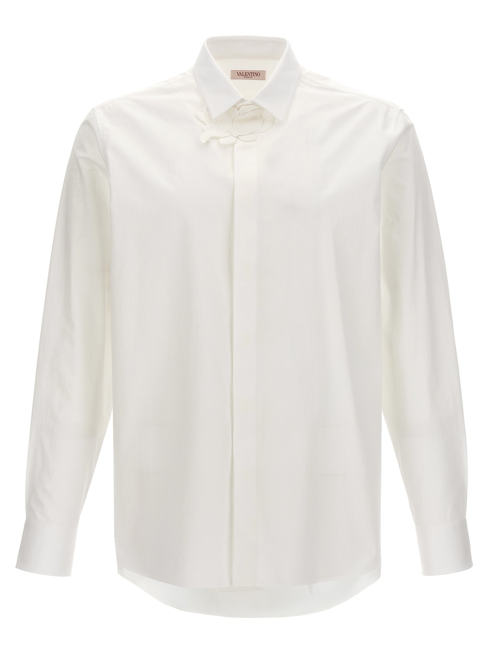 Valentino Garavani Men Valentino Shirt With Flower Patch VALENTINO GARAVANI