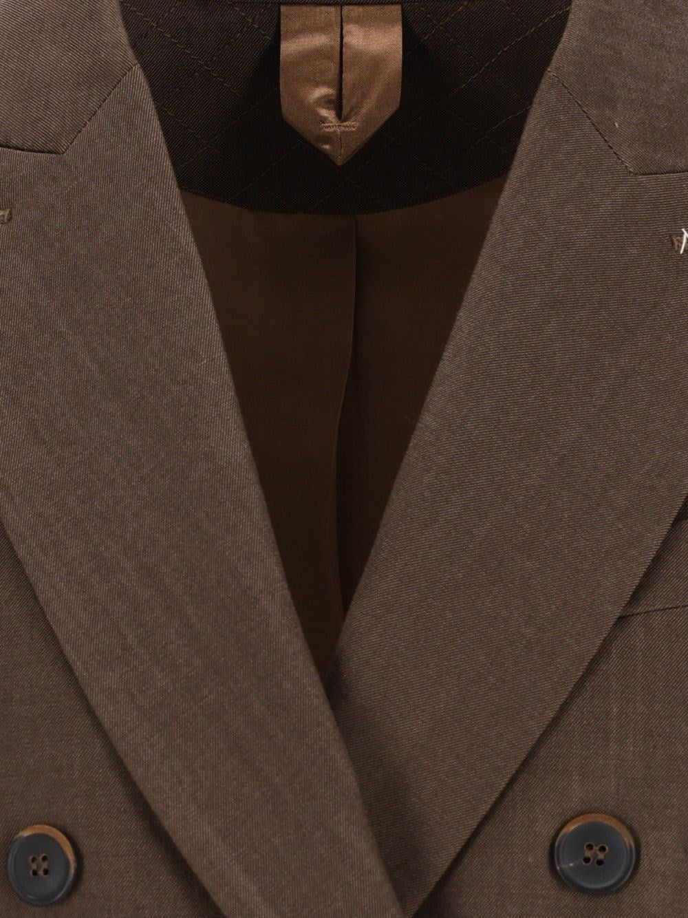 Max Mara Women Double-Breasted Wool Gabardine Blazer MAX MARA