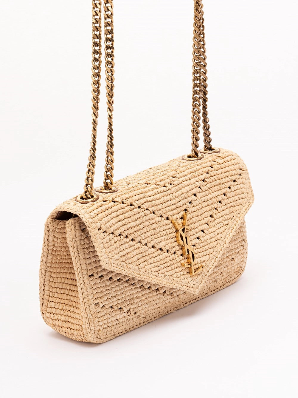 Saint Laurent Women `Loulou` Small Raffia Bag SAINT LAURENT