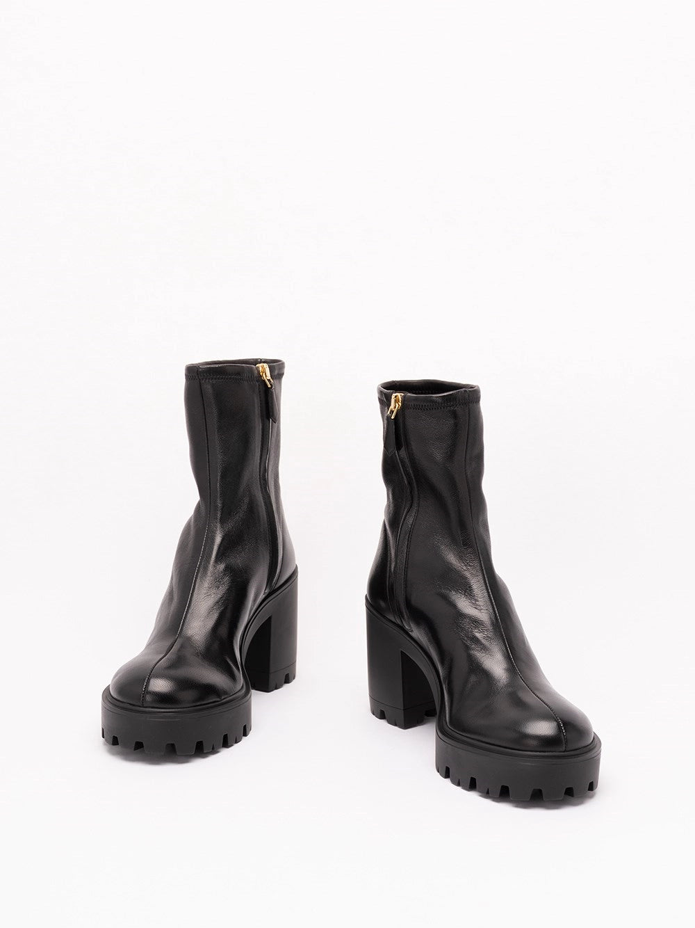 Prada Women Leather Booties PRADA