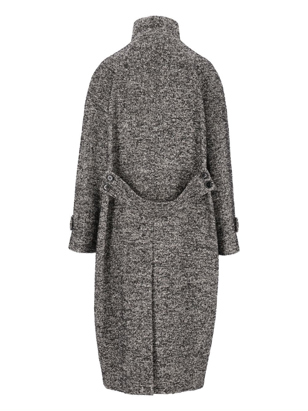 Dolce & Gabbana Women Long Oversized Coat DOLCE & GABBANA