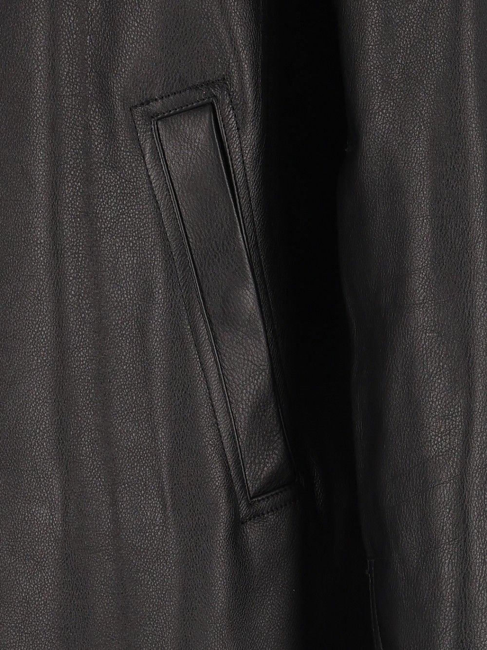 Rick Owens Men Brad Leather Jacket RICK OWENS