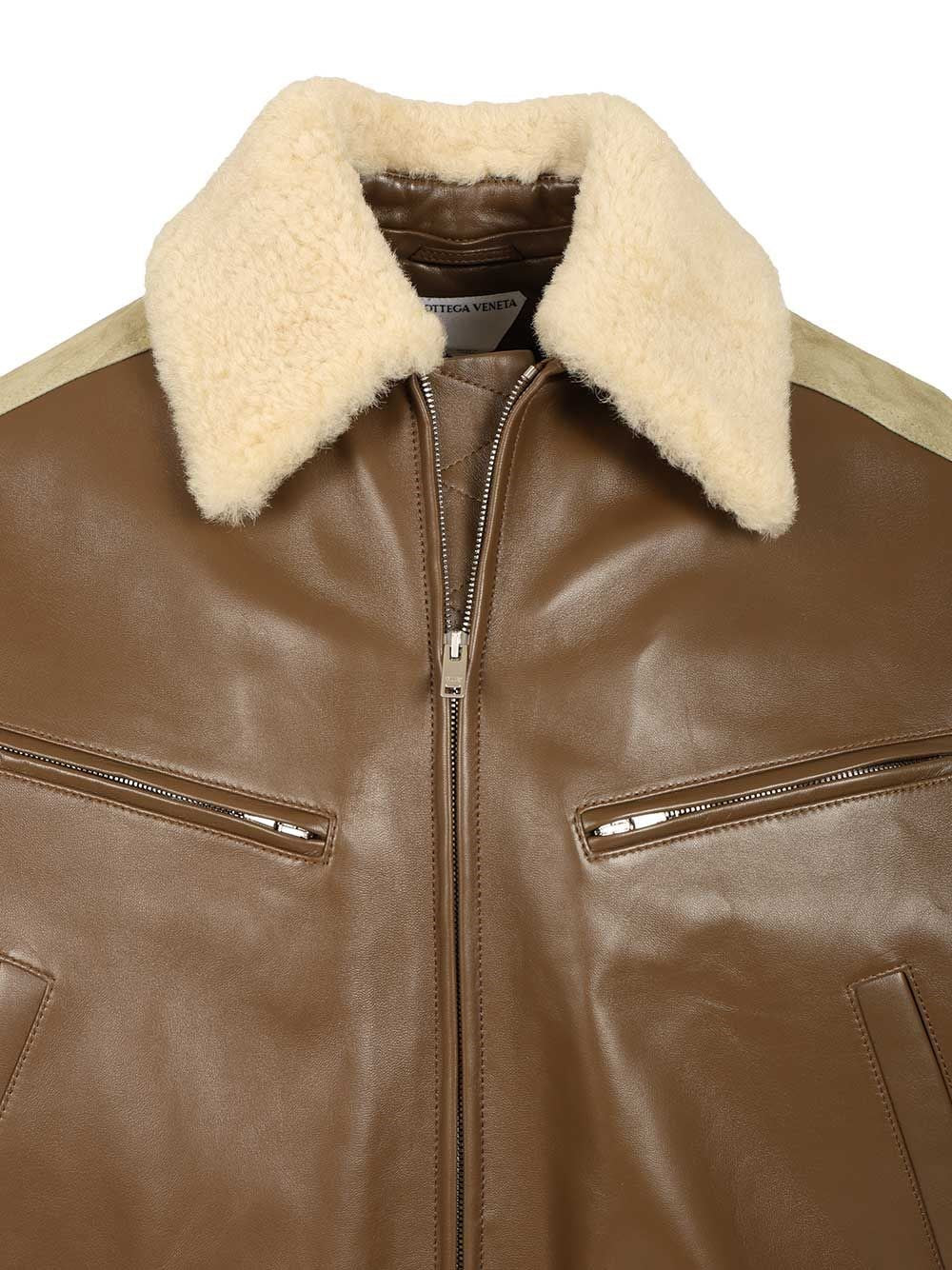 Bottega Veneta Men Nappa Leather Jacket BOTTEGA VENETA