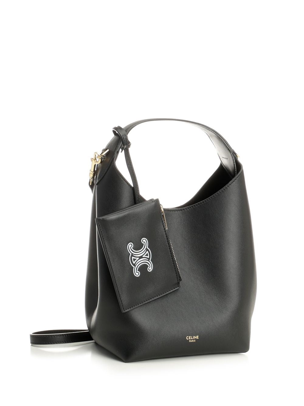 Celine Women Small Leather Hobo CELINE