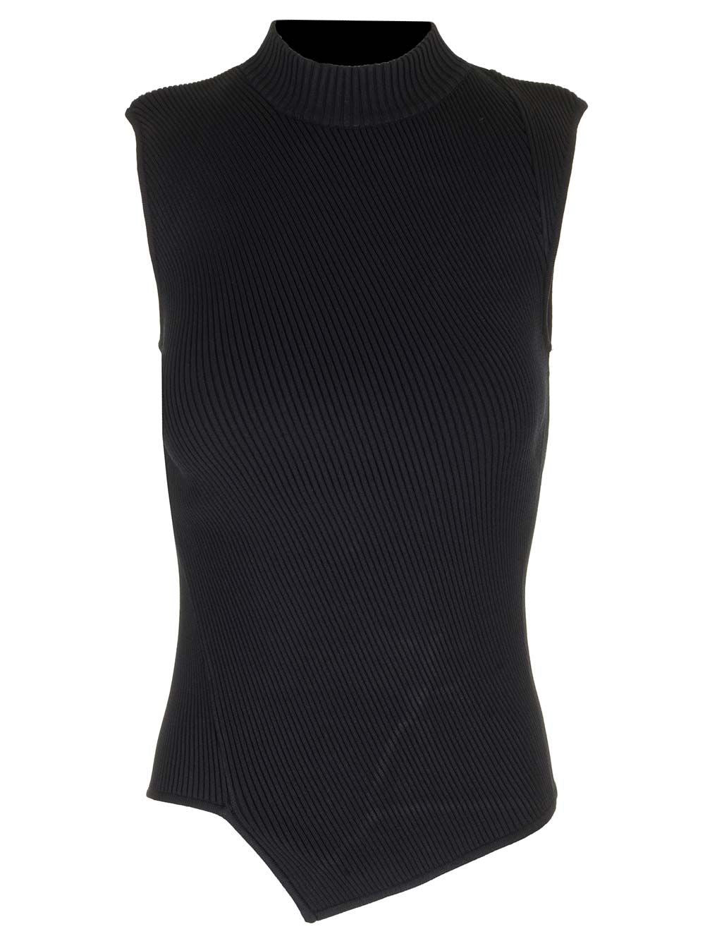 Toteme Women Asymmetric Knit Top White TOTEME