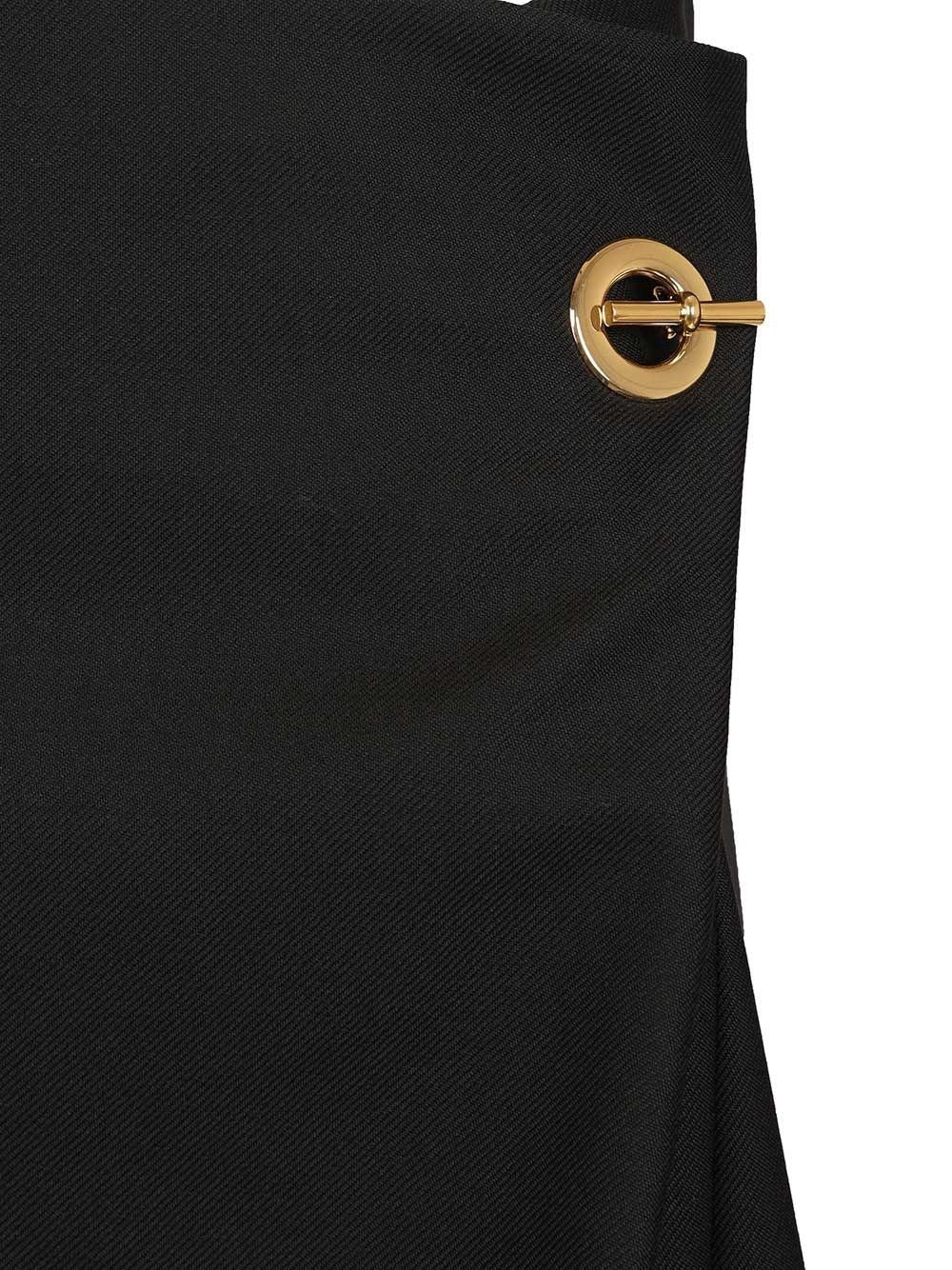 Celine Women Mohair Wool Midi Skirt CELINE