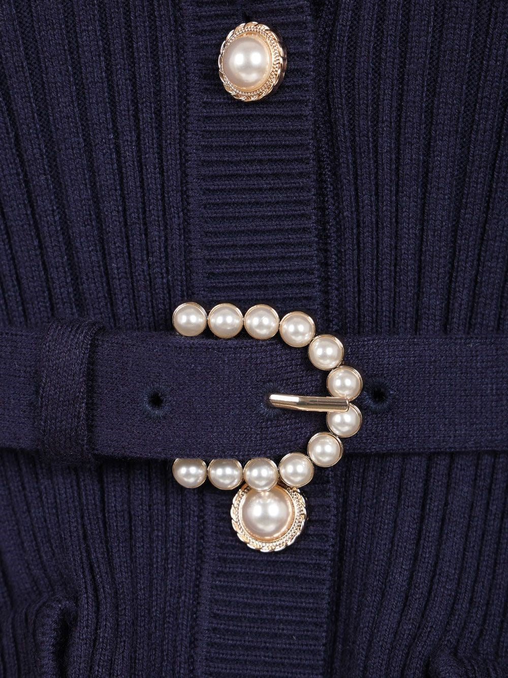 Self-Portrait Women Ribbed Cardigan SELF-PORTRAIT