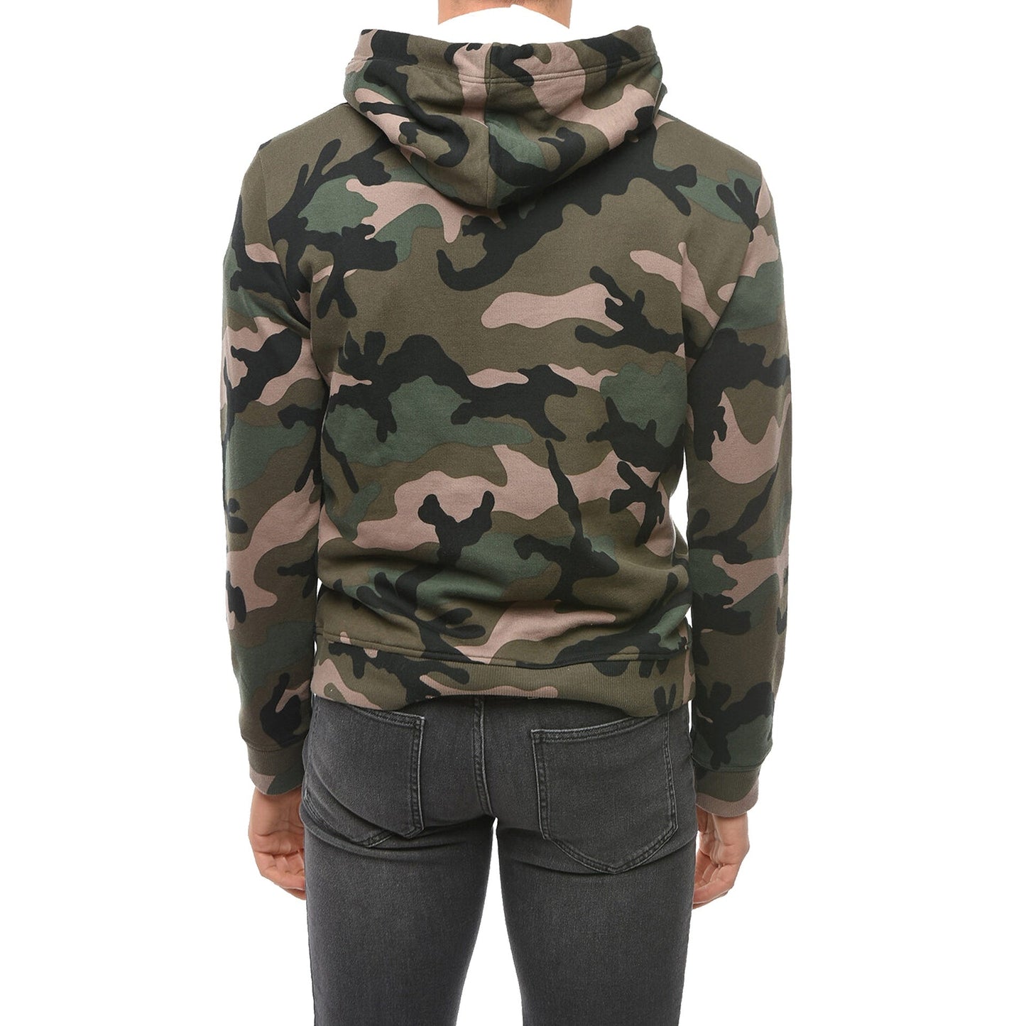 Valentino Camouflage Pattern Hoodie Sweatshirt Men VALENTINO