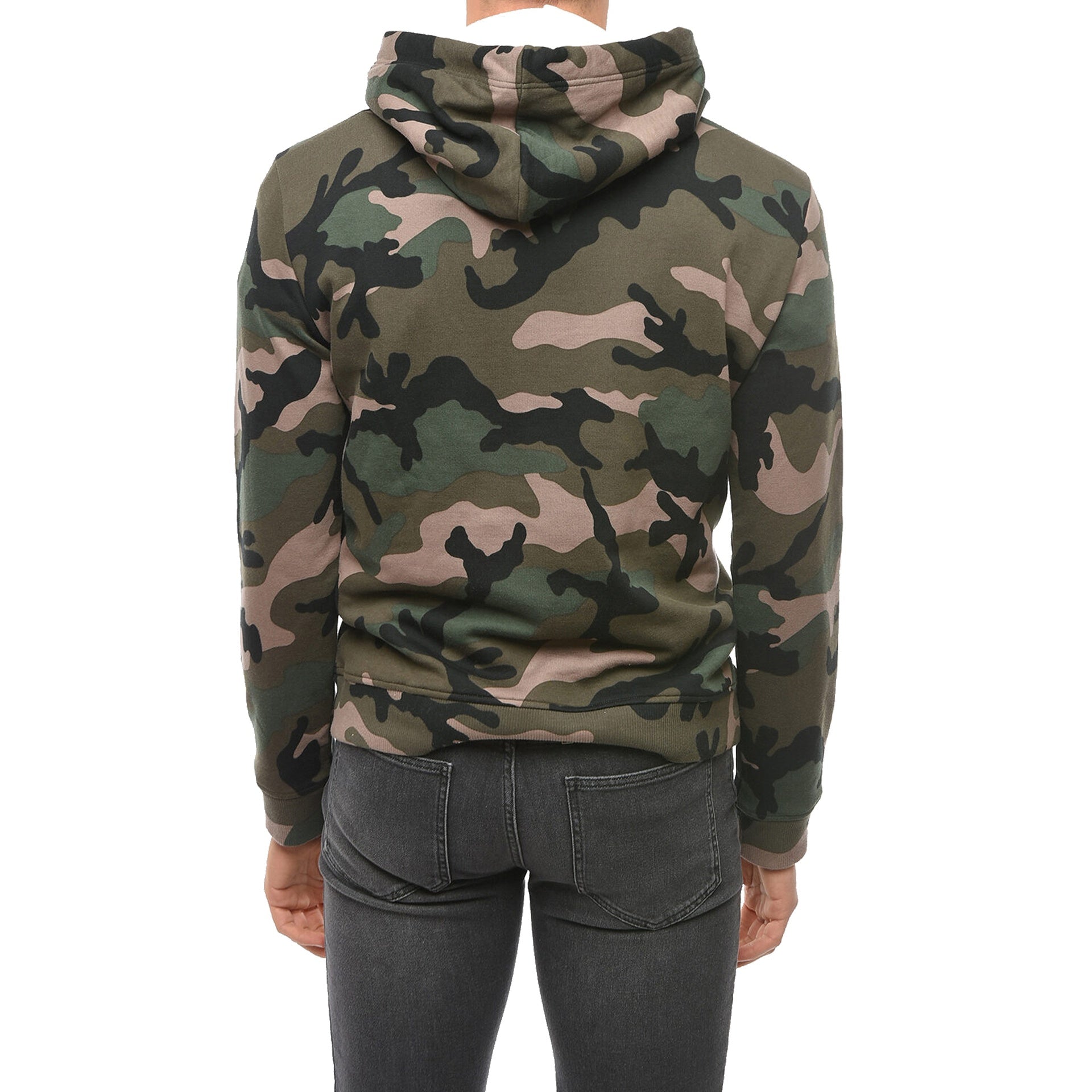Valentino Camouflage Pattern Hoodie Sweatshirt Men VALENTINO