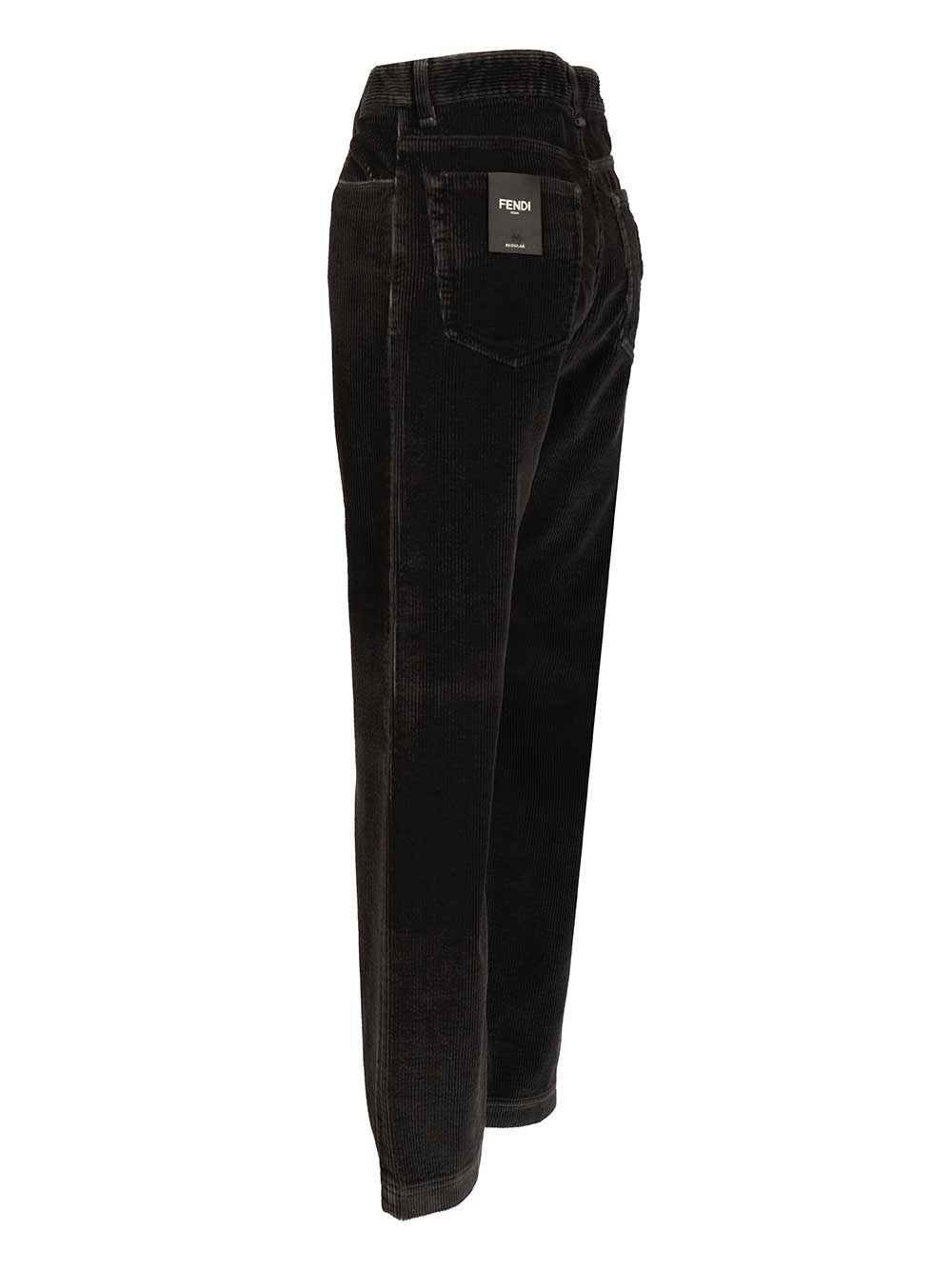Fendi Men Corduroy Trousers FENDI
