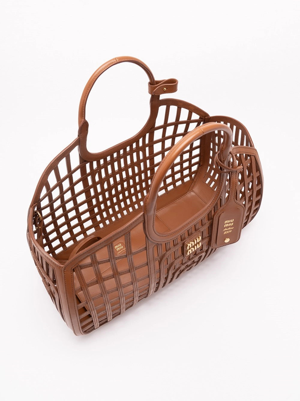 Miu Miu Women Leather Basket MIU MIU