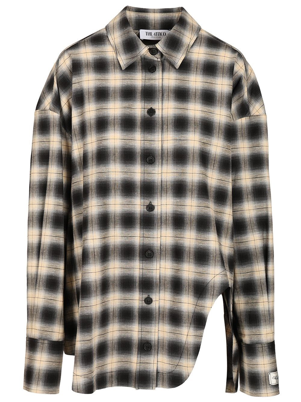 The Attico Women Checked Shirt THE ATTICO