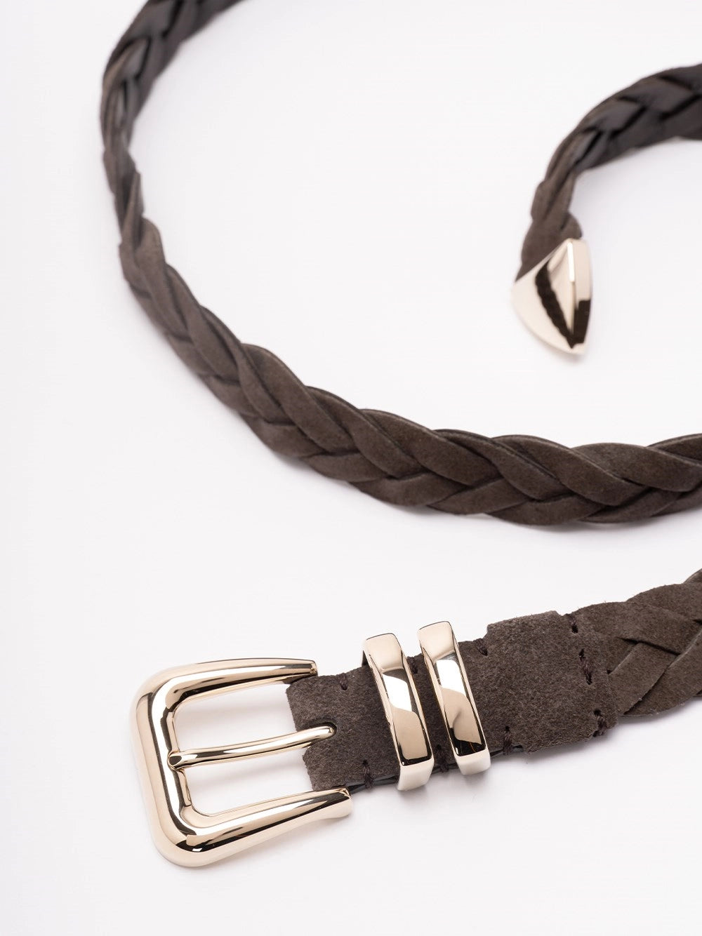 Brunello Cucinelli Men Calfskin Belt BRUNELLO CUCINELLI