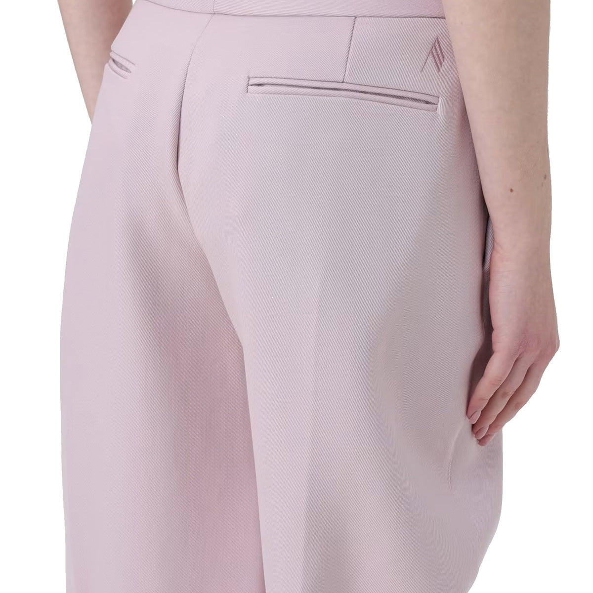 The Attico Wool Blend Taloired Pants Women THE ATTICO