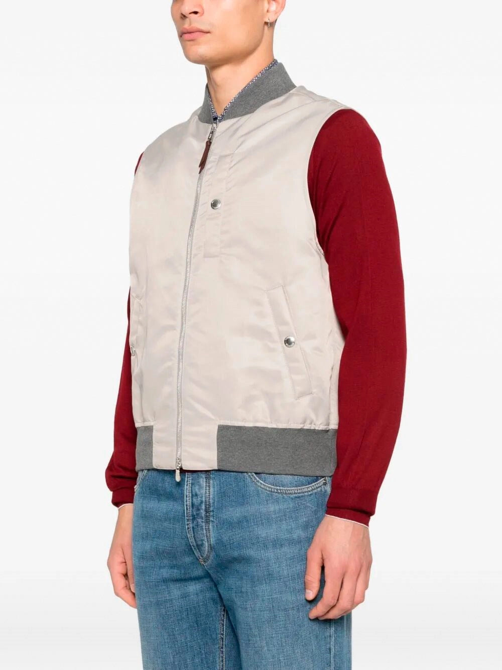 Brunello Cucinelli Men Bomber Jacket BRUNELLO CUCINELLI