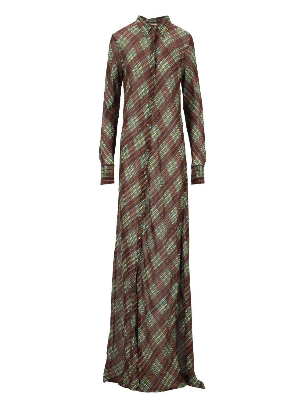 Dries Van Noten Women Shirt Dress With Lurex Threads DRIES VAN NOTEN