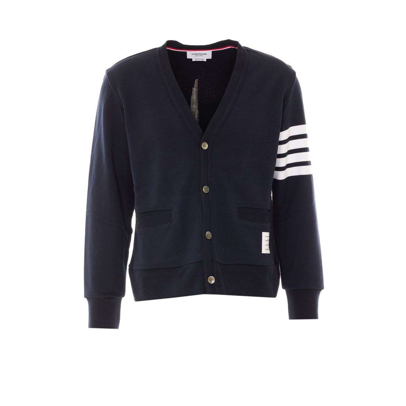 Thom Browne Men 4Bar Cardigan THOM BROWNE