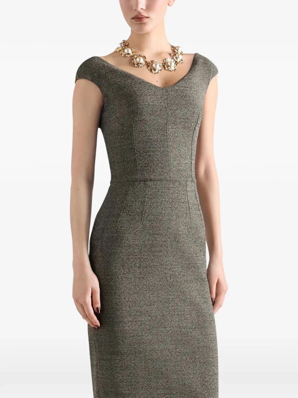Dolce & Gabbana Women Wool Dress DOLCE & GABBANA