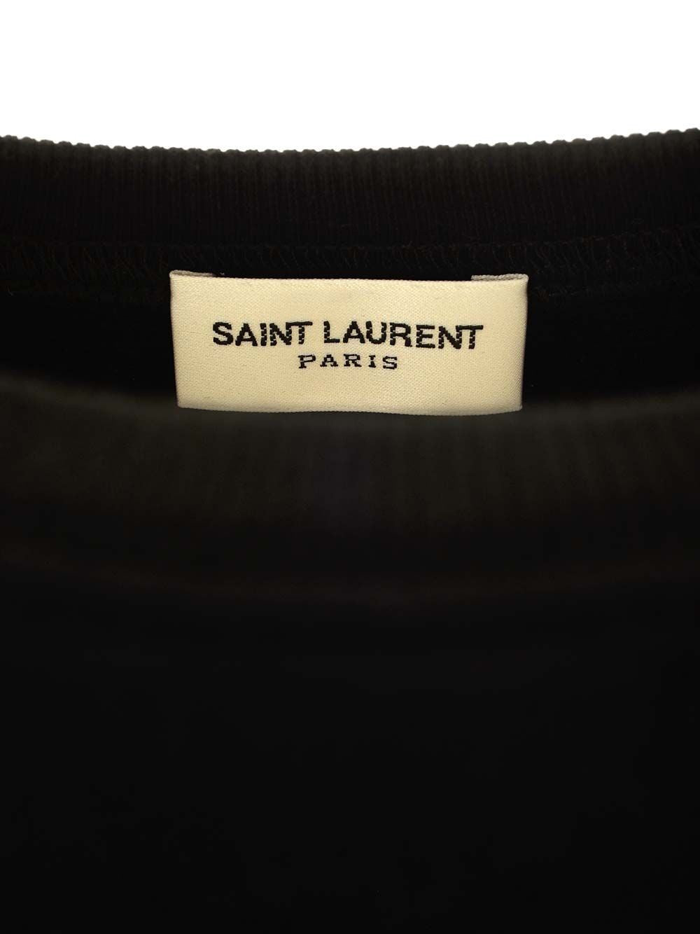 Saint Laurent Women Cropped Sweatshirt SAINT LAURENT
