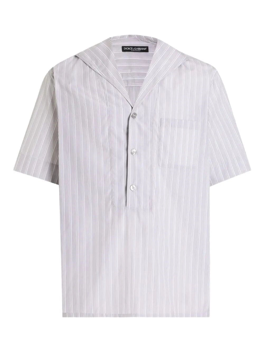 Dolce & Gabbana Men Three-Button Short Sleeved Shirt DOLCE & GABBANA