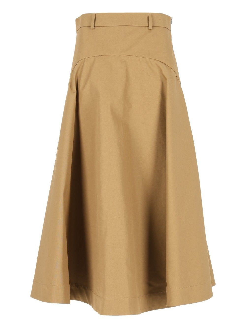 Balenciaga Women Cotton A-Line Skirt BALENCIAGA
