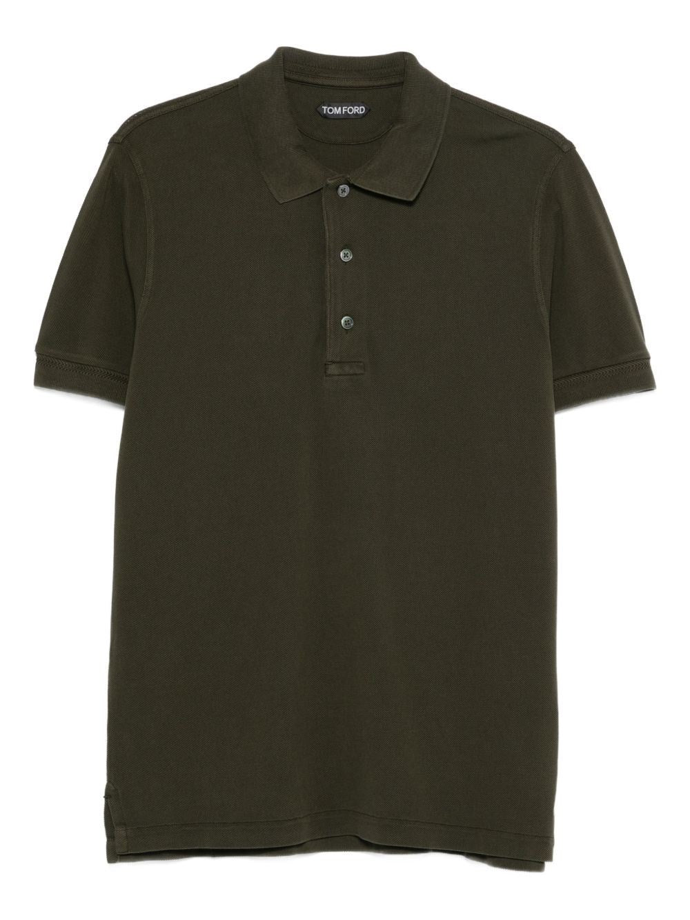 Tom Ford Men Cotton Piqué Polo Shirt TOM FORD