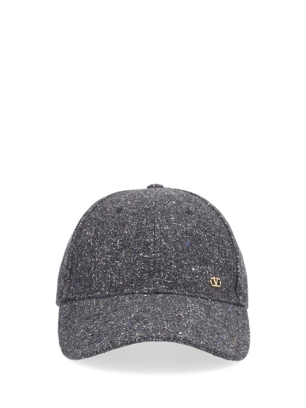 Valentino Garavani Men Baseball Cap Vlogo Signature VALENTINO GARAVANI