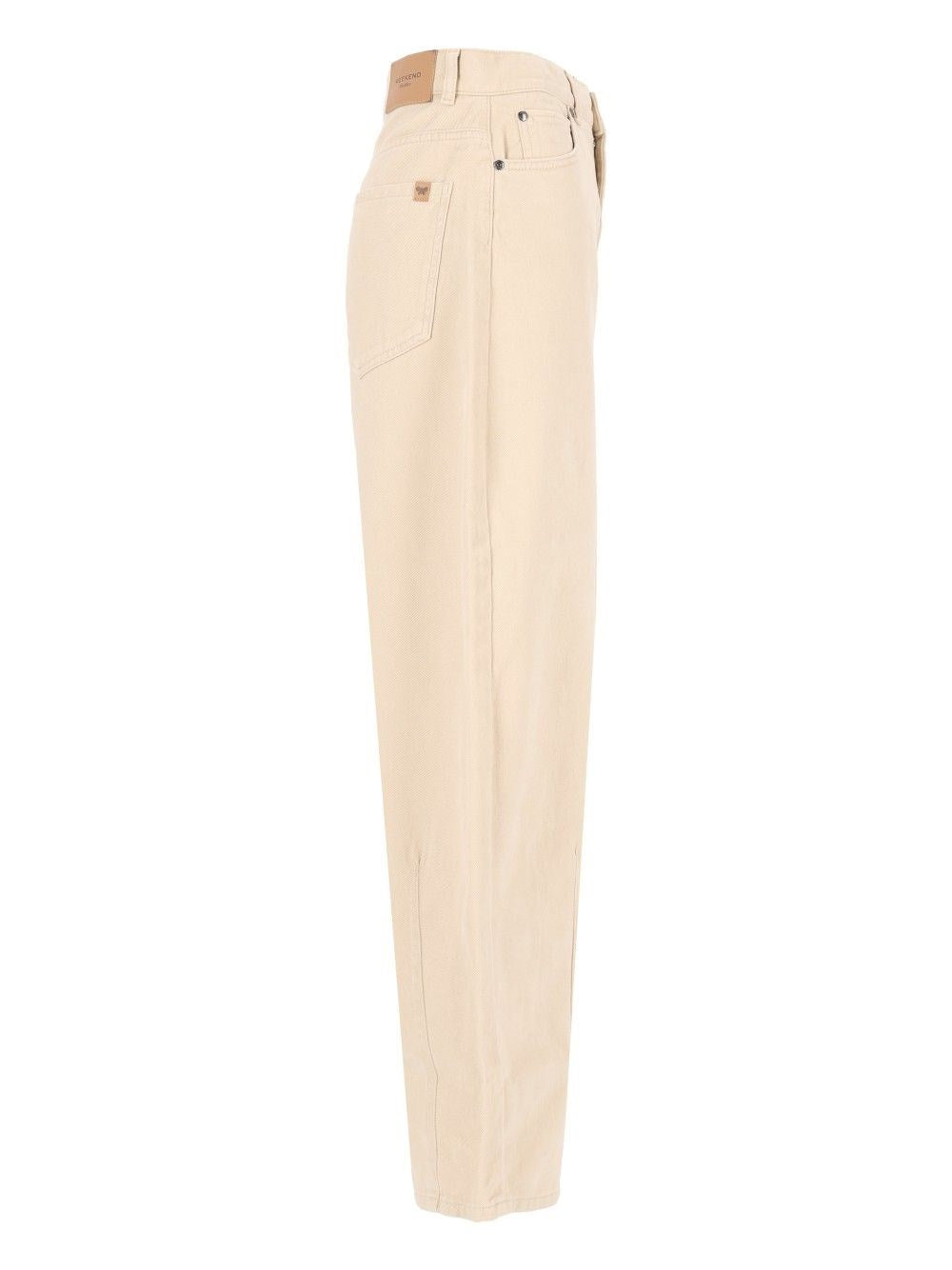Weekend Max Mara Women Cotton Drill Trousers WEEKEND MAX MARA