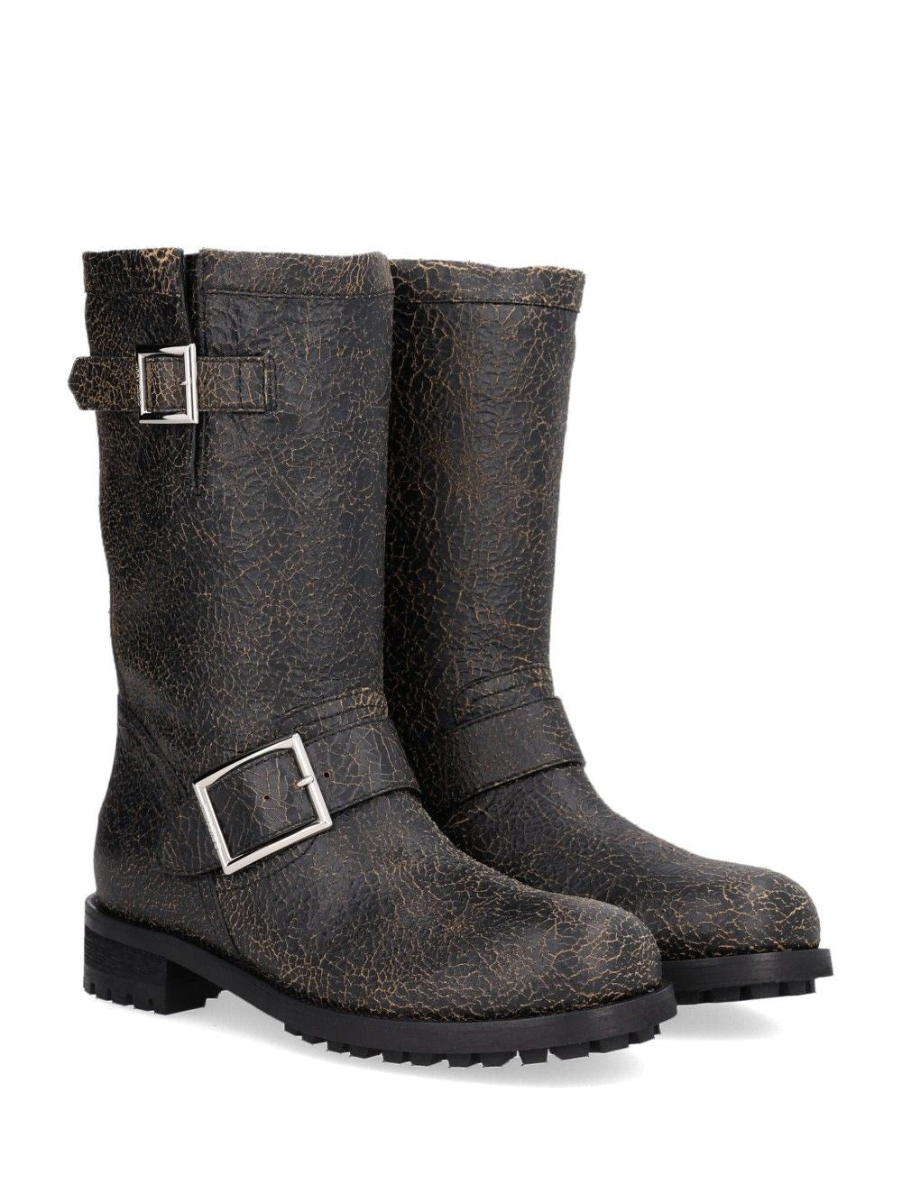 Jimmy Choo Women Biker Boots.