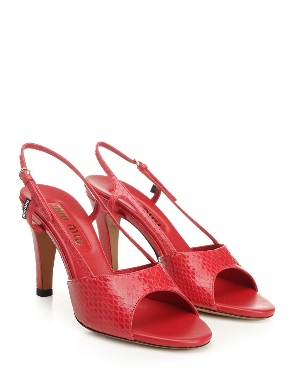 Miu Miu Women Ayers Slingback Sandals MIU MIU