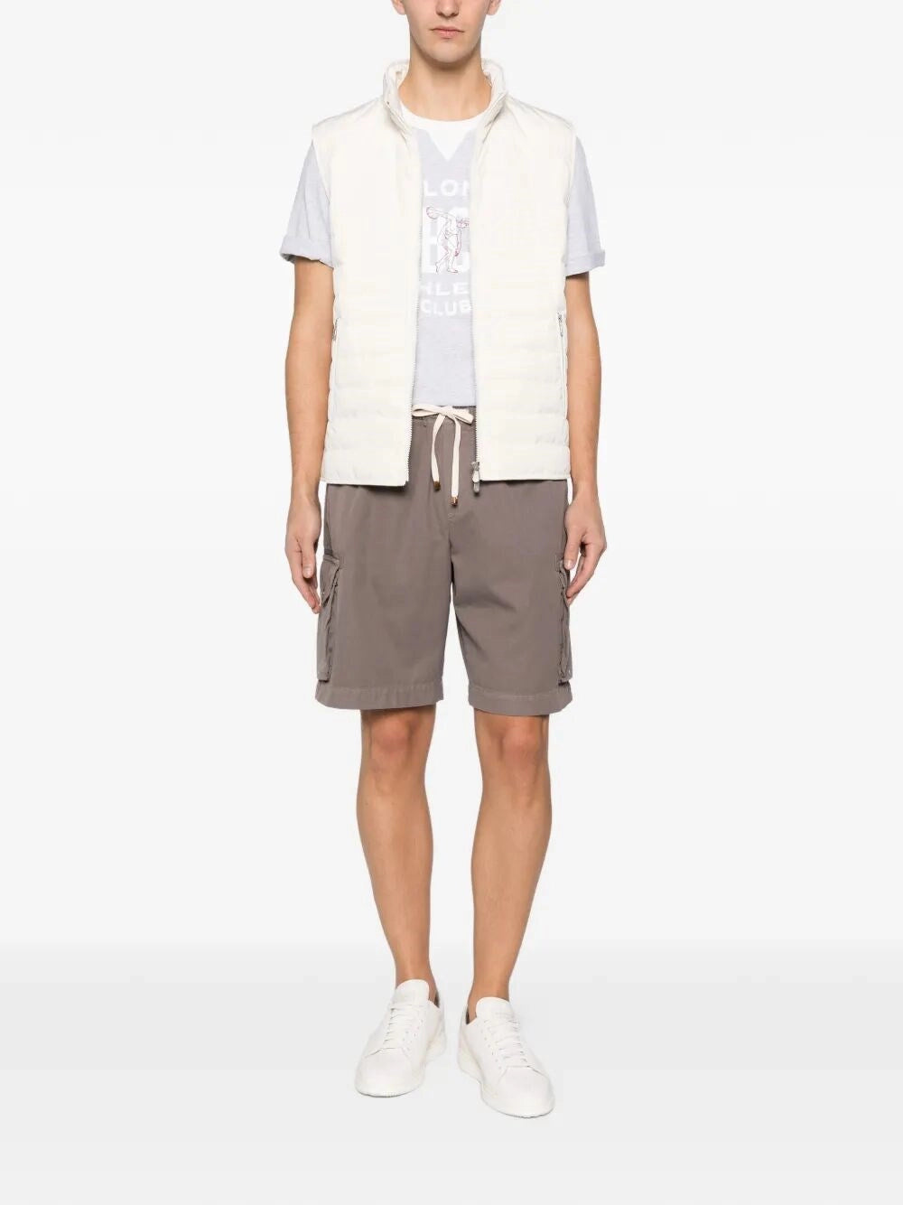 Brunello Cucinelli Men Sleeveless Jacket BRUNELLO CUCINELLI