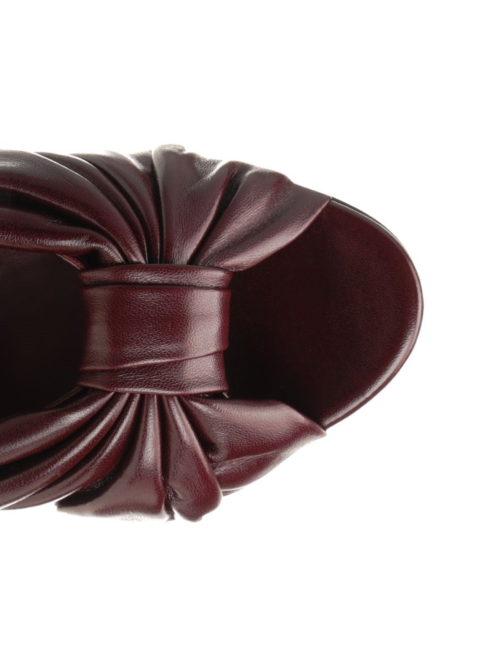 Fendi Women Slides In Shiny Nappa Leather FENDI