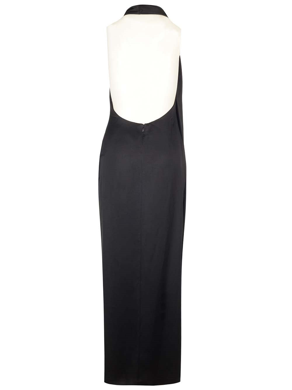 Loewe Women Scarf Dress In Technical Satin LOEWE