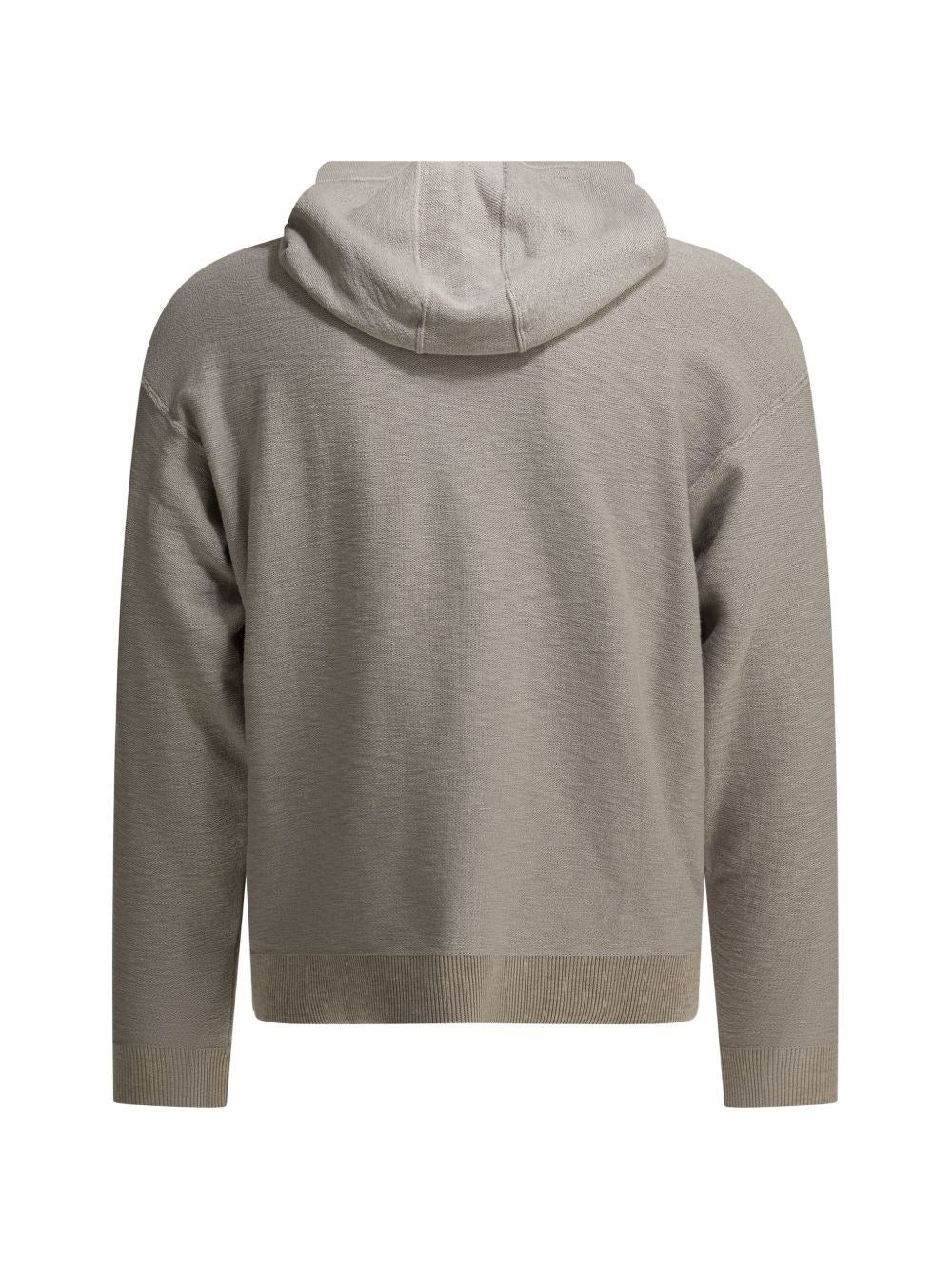 Stone Island Men Panama Organic Cotton Zip-Up Hooded Jacket STONE ISLAND
