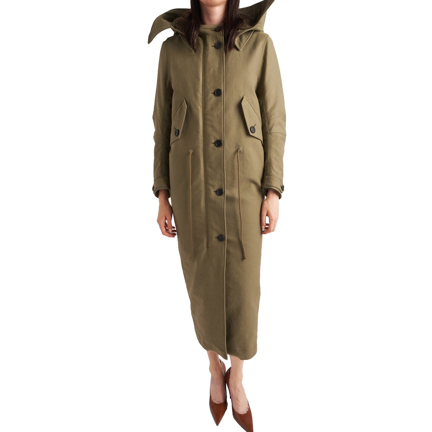 Prada Long Parka Coat Women PRADA