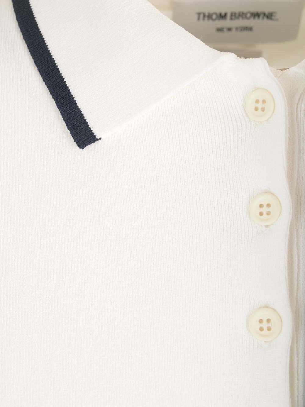 Thom Browne Women Boxy Fit Polo Shirt THOM BROWNE