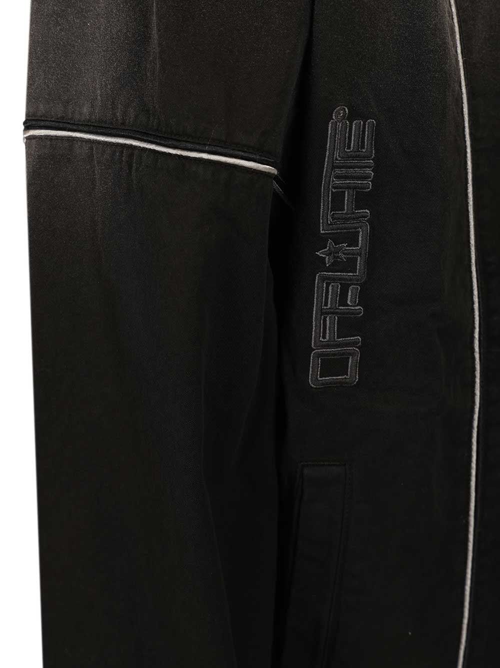 Off-White Men Offline Gd Gab Tracktop Black OFF-WHITE