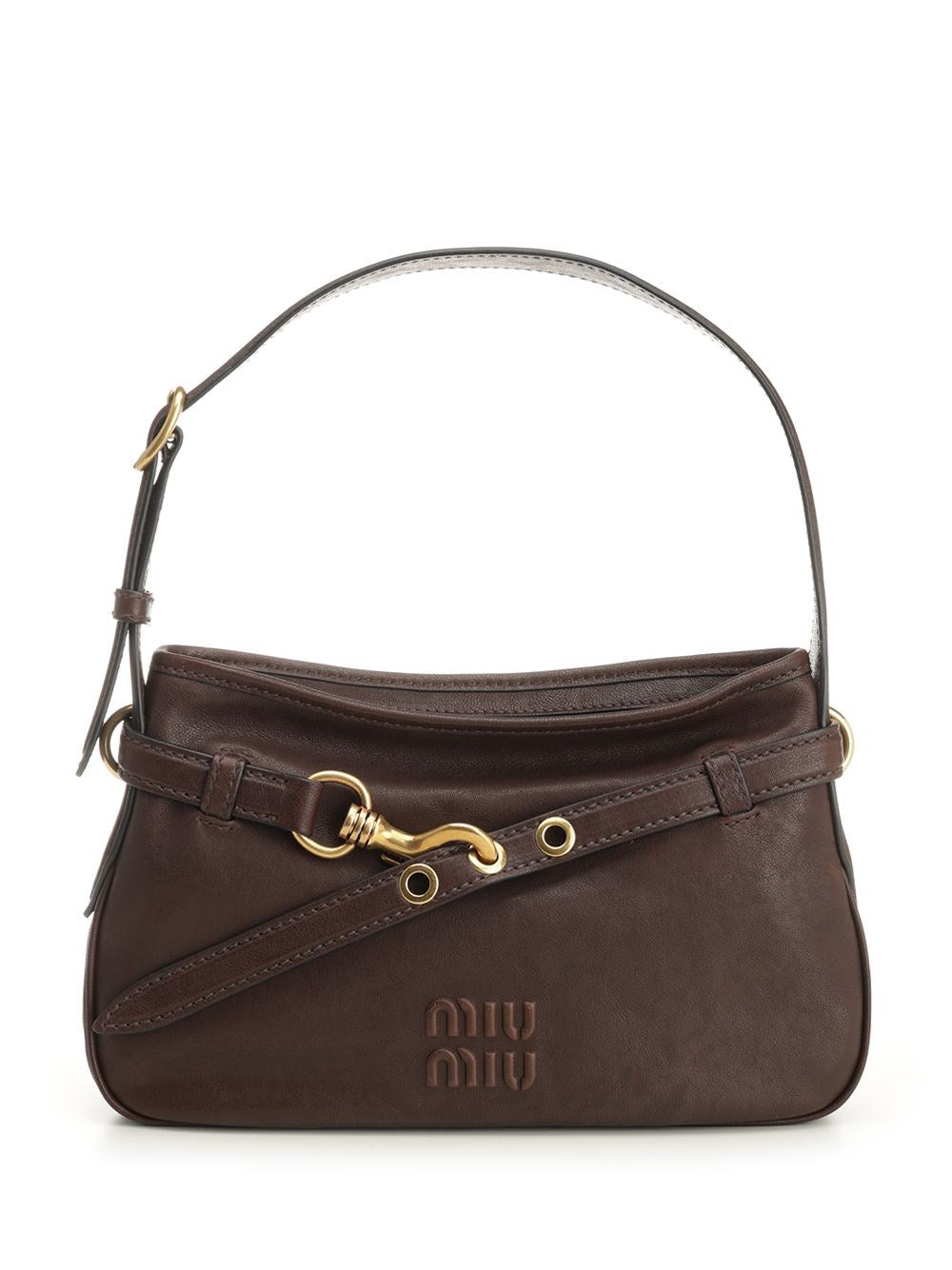 Miu Miu Women Aventure Shoulder Bag Nappa Aviator MIU MIU