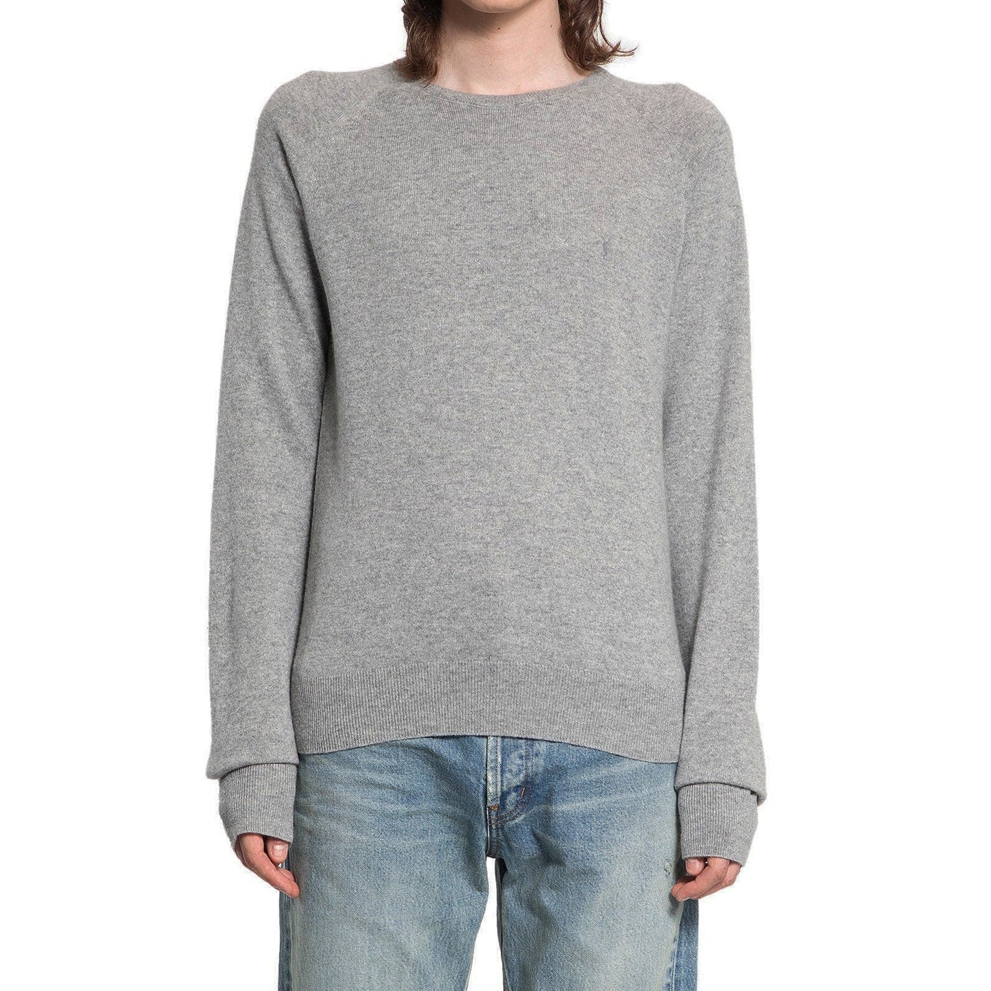 Saint Laurent Cassandre Cashmere Sweater Men SAINT LAURENT