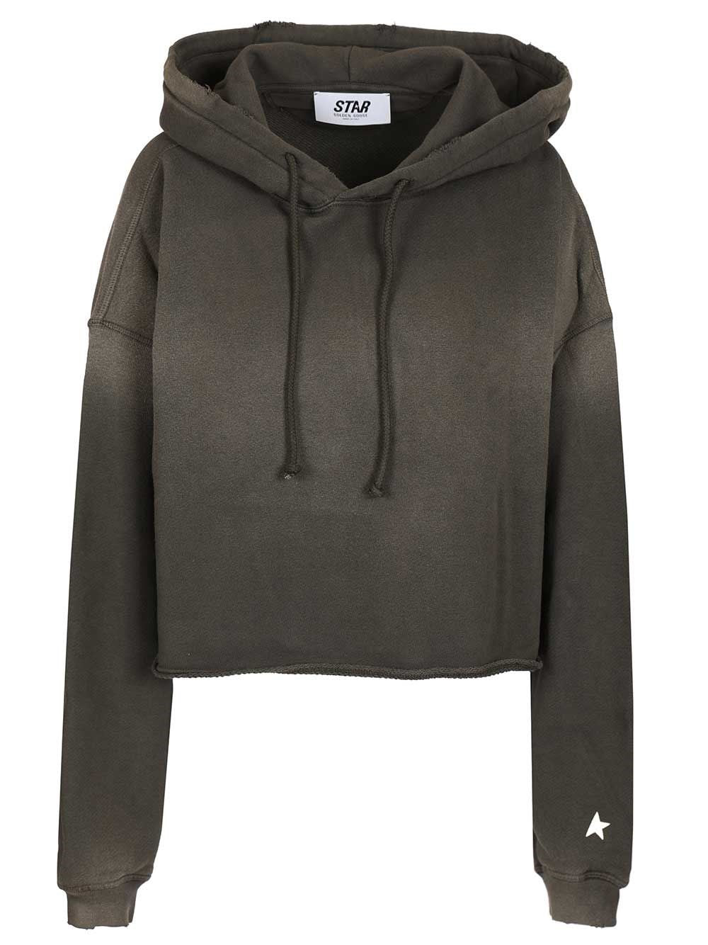 Golden Goose Women Cropped Over Sweatshirt GOLDEN GOOSE