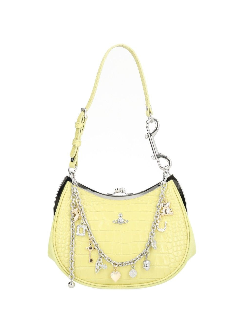 Vivienne Westwood Women Leather Charm Bag VIVIENNE WESTWOOD