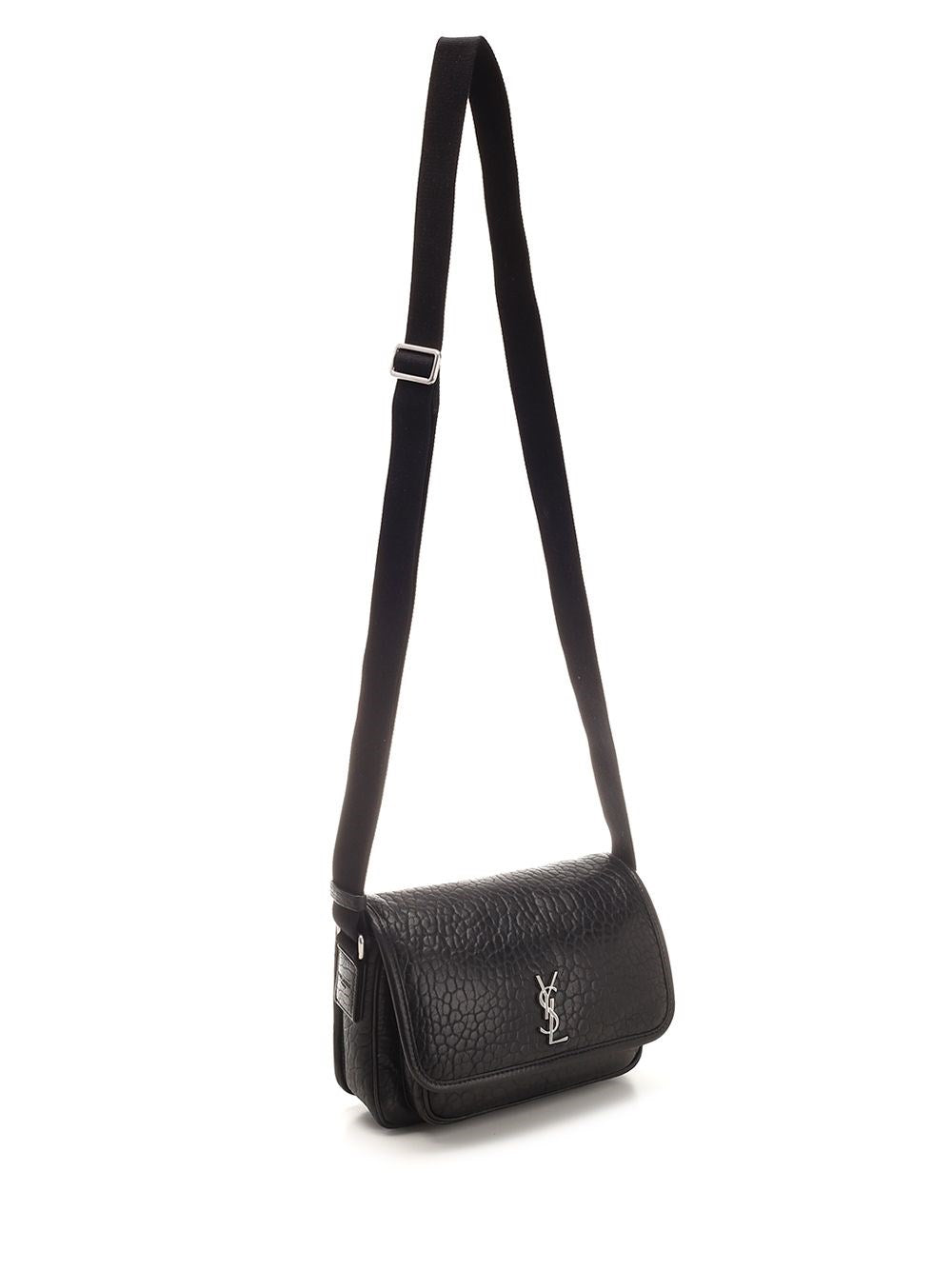 Saint Laurent Men Leather Messenger 'Niki' Small SAINT LAURENT