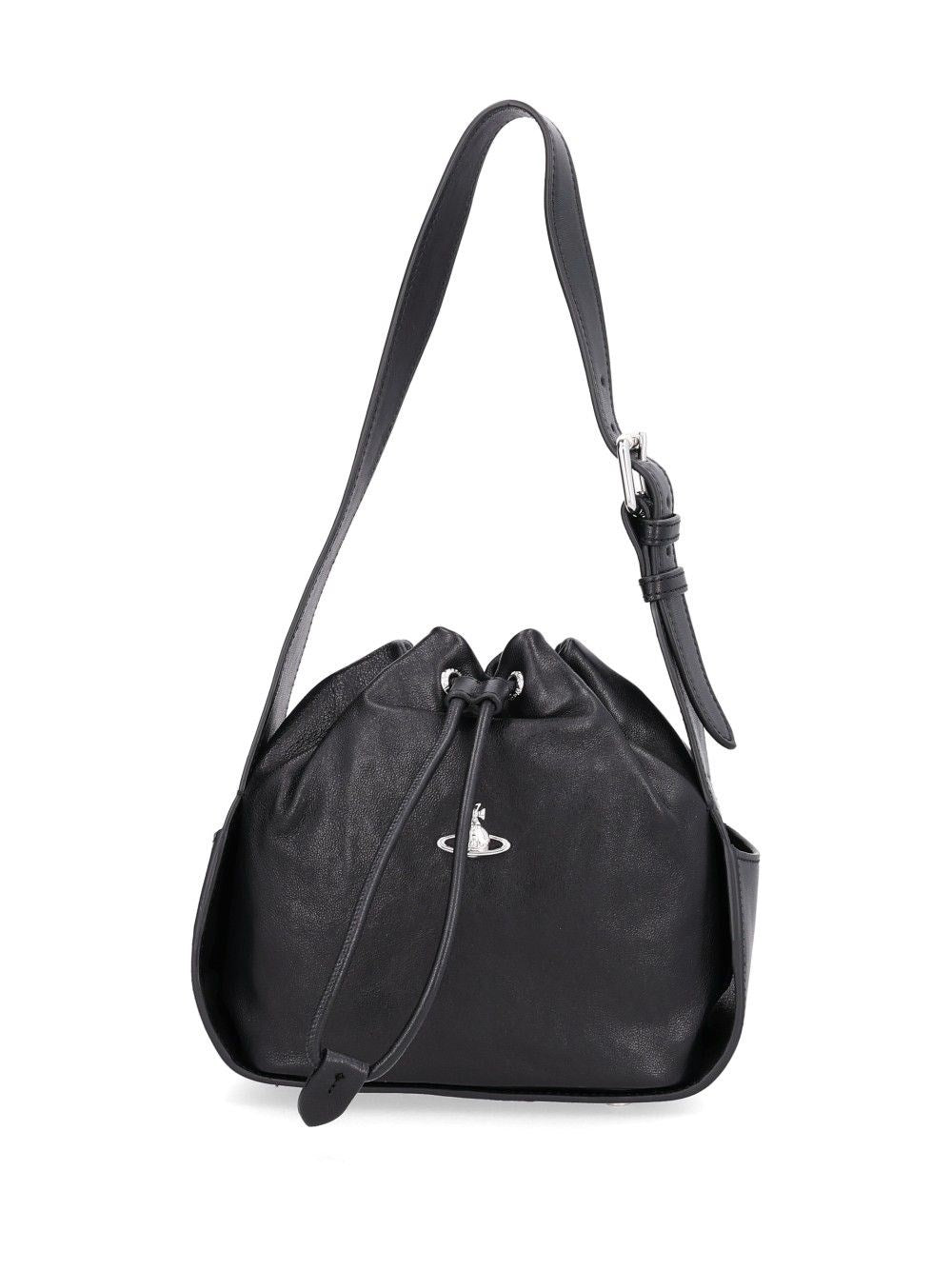 Vivienne Westwood Women "Stacey" Leather Bucket Bag VIVIENNE WESTWOOD