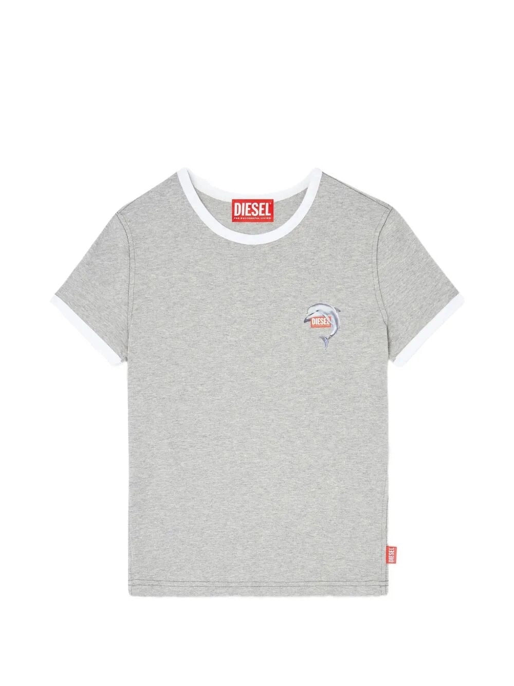 Diesel Women `T-Uncuties-Long-S13` T-Shirt DIESEL