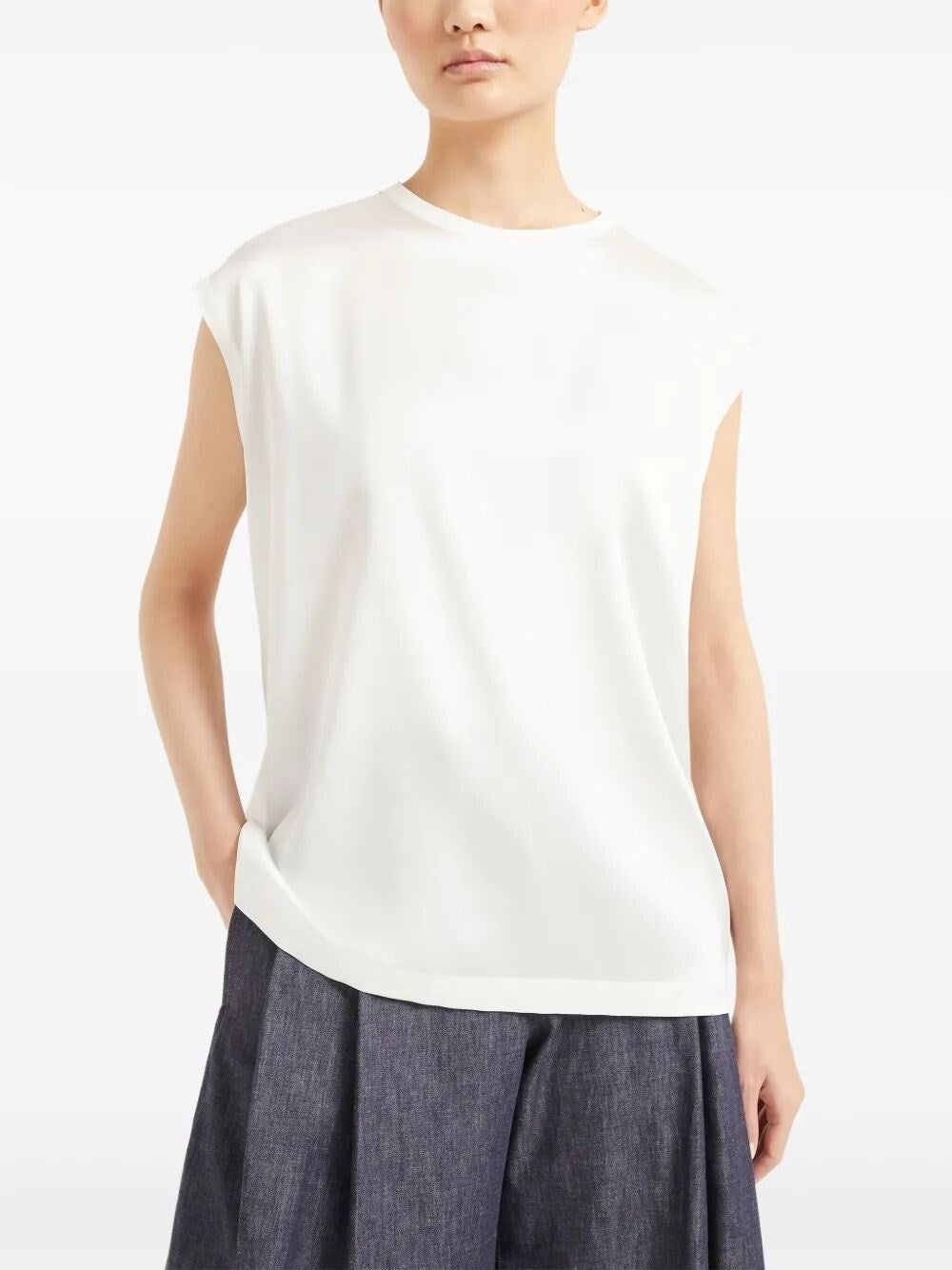 Brunello Cucinelli Women Silk Top BRUNELLO CUCINELLI