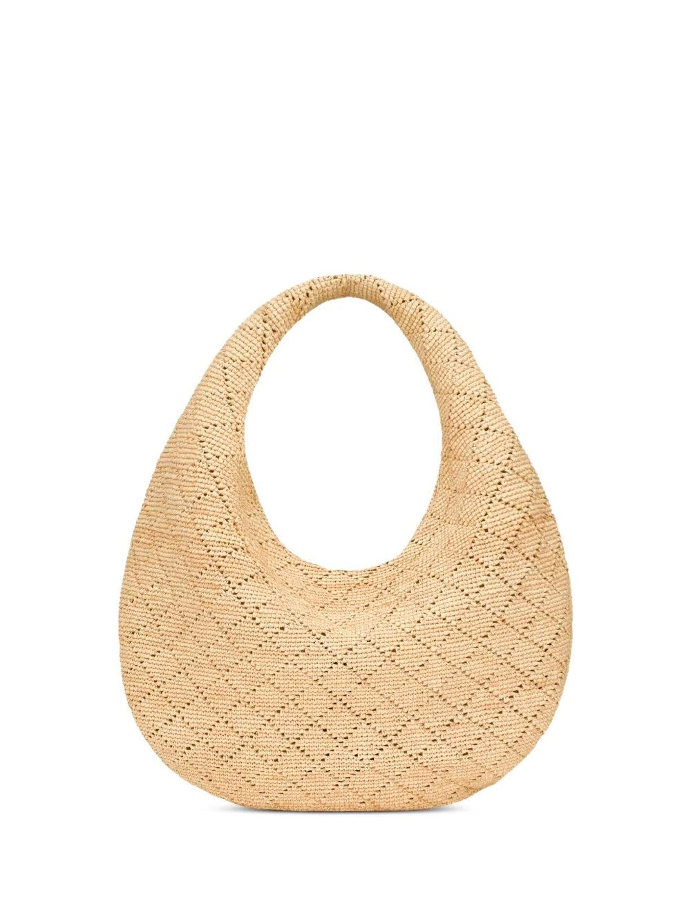 Saint Laurent Women `Icare` Raffia Hobo Bag