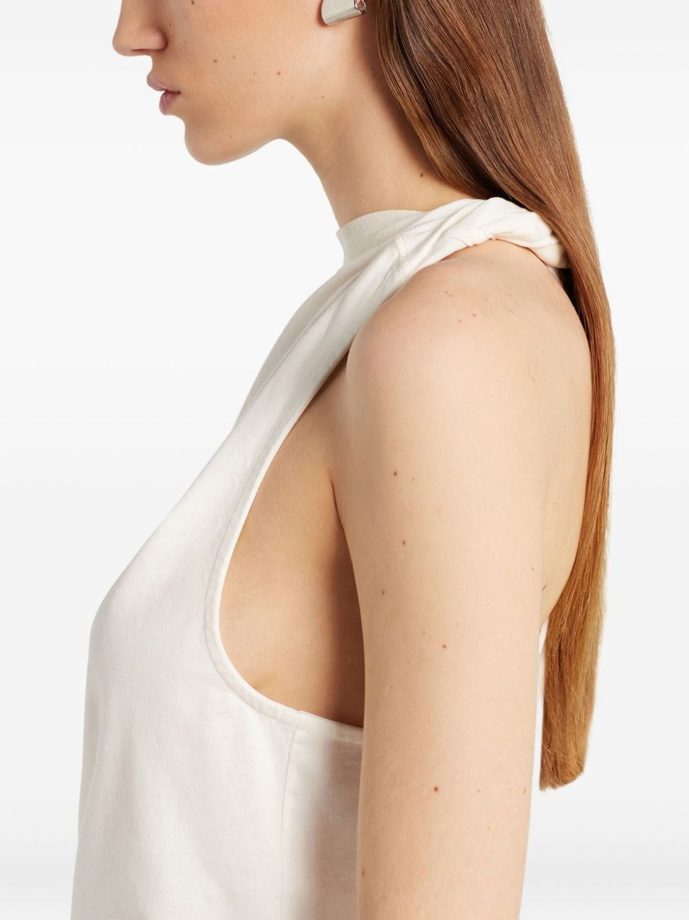 Courreges Women Asymmetrical T-Shirt COURREGES