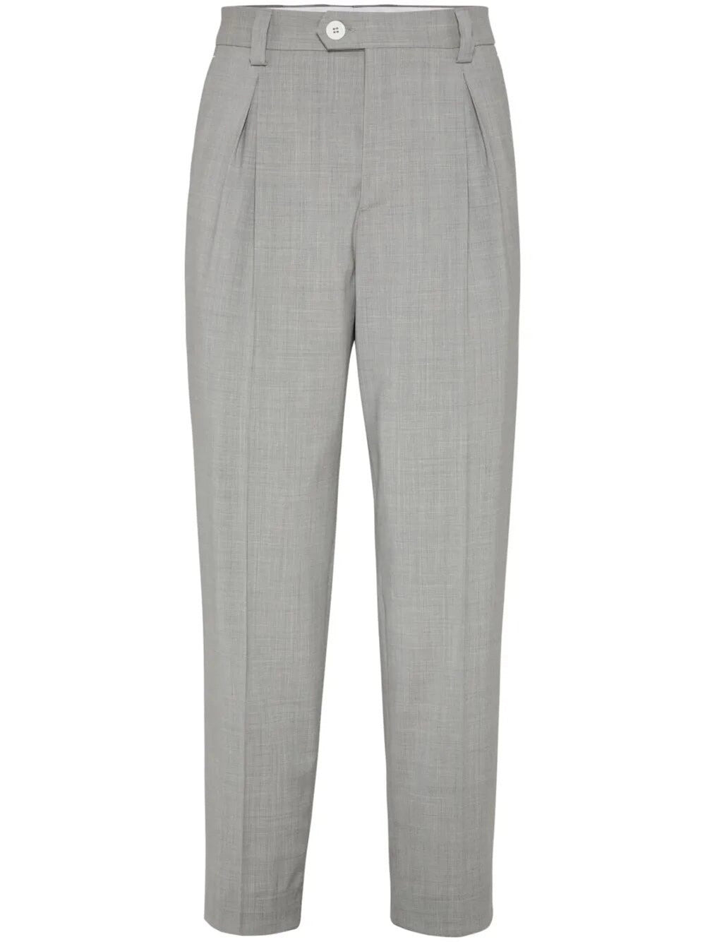 Brunello Cucinelli Men Virgin Wool Pants With Golf Tee Holder BRUNELLO CUCINELLI