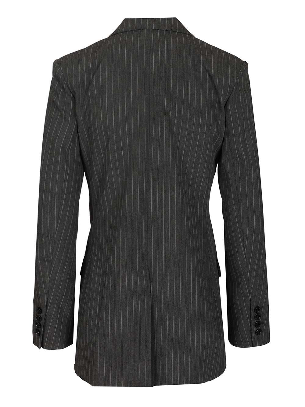 Isabel Marant Women Double-Breasted Pinstriped Blazer