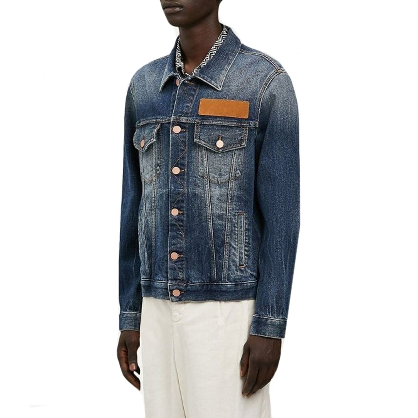 Palm Angels Denim Jacket Men PALM ANGELS